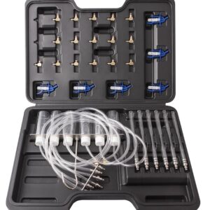 Coffret contrôle débit d'injecteurs Common Rail Bosch (hors Opel), Denso, Delphi et Siemens - AC 5240BL - CLAS Equipements