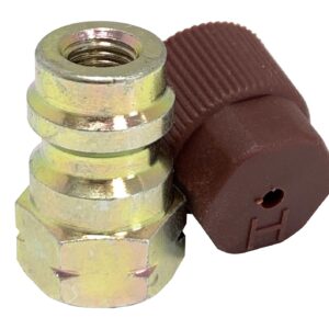 5 adaptateurs HP R134a x F3/16" SAE droit spécial climatisation véhicule - AC 9118 - CLAS Equipements