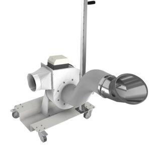 Aspirateur gaz d'échappement mobile VUL/PL ø150mm 230V - AG 0025 - CLAS Equipements