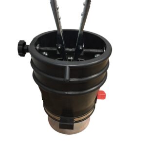 Entonnoir rond ø150mm pince + volet fermeture- AG 0071 - CLAS Equipements