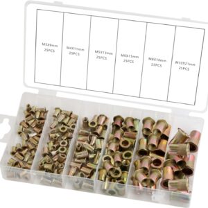 Assortiment 150 rivets filetés M3 à M10 - CO 0480 - CLAS Equipements