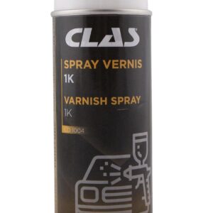 Spray vernis 1K 400mL spécial carrosserie - CO 1004 - CLAS Equipements