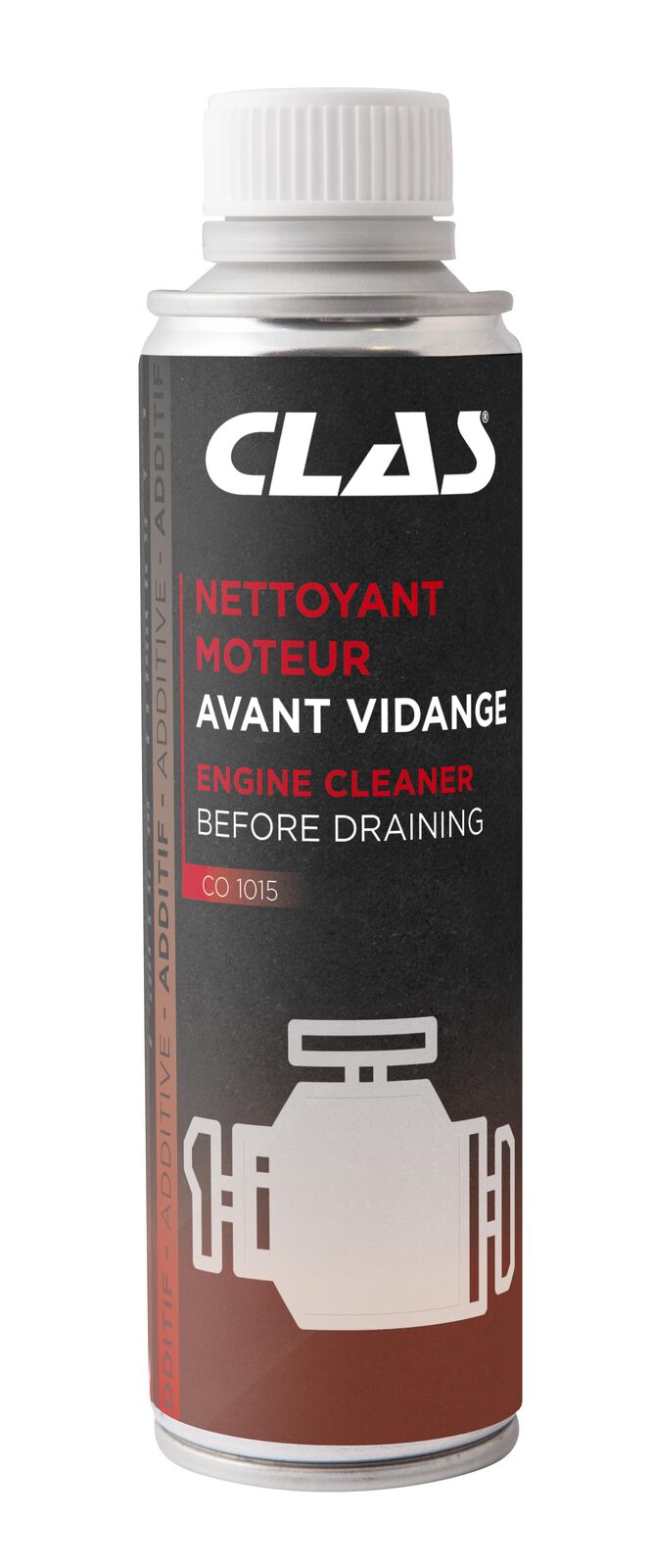 Nettoyant moteur avant vidange 300ml - CO 1015 - CLAS Equipements