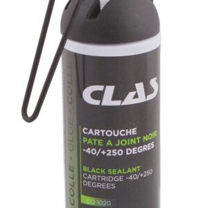 Cartouche pâte à joint noire -40/+250 degrés 200ml - CO 1020 - CLAS Equipements