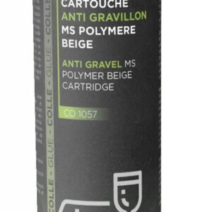 Cartouche anti gravillon MS polymère beige 310ml - CO 1057 - CLAS Equipements