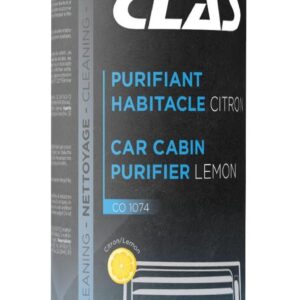 Spray purifiant conduits d'air et habitacle 400ml Citron - CO 1074 - CLAS Equipements