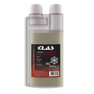 Flacon 2 bouchons 350ml d'additif UV (base PAG) R134a - CO 6262 - CLAS Equipements