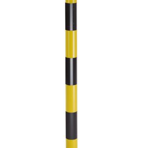 Poteau signalisation jaune et noir ø40mm - EG 0014N - CLAS Equipements