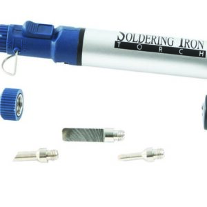 Fer à souder l'étain à gaz autonome + accessoires - EG 0050 - CLAS Equipements