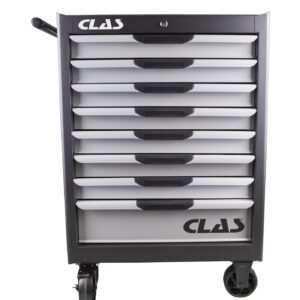 Servante d'atelier 8 tiroirs 400Kg L.688 x l.459 x H.1035mm (sans outils) - EG 0098 - CLAS Equipements