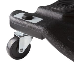 Lot de 6 roues pivotantes ø75x24mm pour chariot de visite EG 0109 - SA 0909 - CLAS Equipements