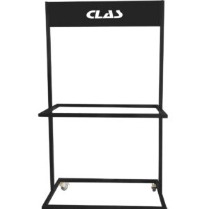 Présentoir à pneus 2 niveaux jusqu'à 10 pneus - EG 0112 - CLAS Equipements