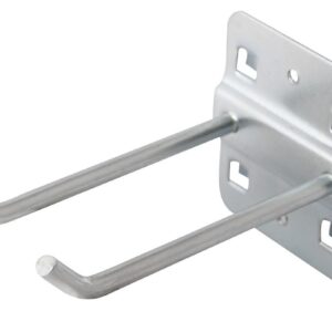 Sachet de 10 crochets double ø6mm L.50mm pour fond perforé - EG 0344 - CLAS Equipements
