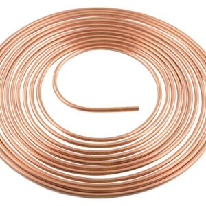 Couronne cuivre ø4.75mm L. 7,62M pour conduite de freins - EG 0565 - CLAS Equipements