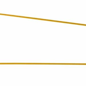 Tringle semi-rigide en U pour crochetage poignées de portes 1,50m - EG 0744 - CLAS Equipements