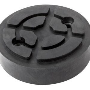 Tampon caoutchouc rond avec renfort 2 rondelles métalliques ø120x32mm pour pont élévateur Launch, Twin Busch, RP Tools - EG 1146 - CLAS Equipements