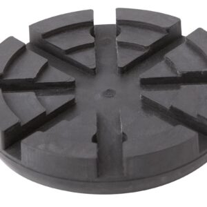 Tampon caoutchouc rond avec renfort plaque métallique ø125x24mm pour pont élévateur Nussbaum, AMI - EG 1147 - CLAS Equipements