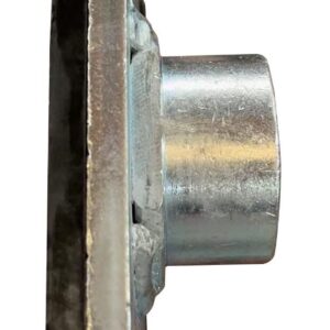 Tampon caoutchouc rond avec renfort rondelle métallique ø120x4mm pour pont élévateur ATH, Hofmann, Hermann, JAB Becker - EG 1158 - CLAS Equipements