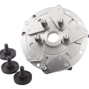 Plateau centrage universel cylindrique pour arbre d'équilibreuse ø40mm - EQ 6400BL - CLAS Equipements