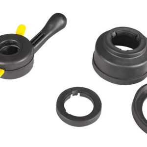 Ecrou rapide ø40x4mm avec bol/joint/bague pour arbre d'équilibreuse ø40mm - EQ 6404BL - CLAS Equipements