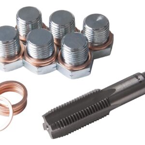 Lot de 6 bouchons + joints + taraud M15x1.5 pour réparation carter - HU 2053 - CLAS Equipements