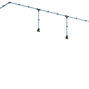 Kit réseau alu ø16mm L. 20M 3 descentes pour réseau d'air comprimé - KR 2016 - CLAS Equipements
