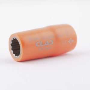 Douille 12 pans isolée 11mm 3/8'' 1000V VDE IEC 60900 CrV - OE 0234 - CLAS Equipements