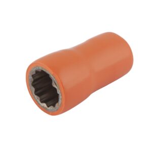 Douille 12 pans isolée 17mm 1/2'' 1000V VDE IEC 60900 CrV - OE 0257 - CLAS Equipements