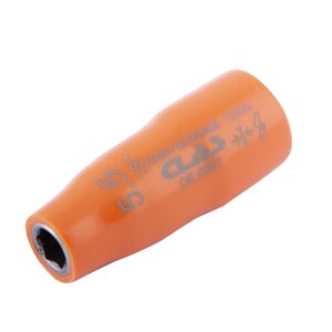 Douille 6 pans femelle isolée 5.5mm 1/4'' 1000V VDE IEC 60900 CrV - OE 0267 - CLAS Equipements