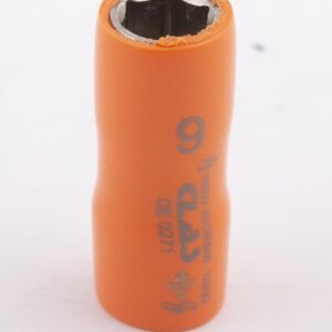Douille 6 pans femelle isolée 9mm 1/4'' 1000V VDE IEC 60900 CrV - OE 0271 - CLAS Equipements
