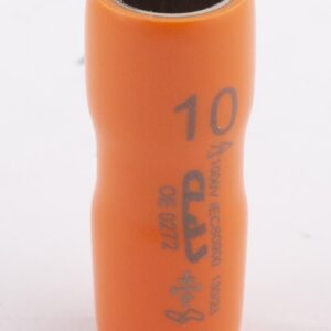Douille 6 pans femelle isolée 10mm 1/4'' 1000V VDE IEC 60900 CrV - OE 0272 - CLAS Equipements