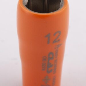 Douille 6 pans femelle isolée 12mm 1/4'' 1000V VDE IEC 60900 CrV - OE 0274 - CLAS Equipements
