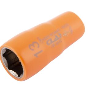 Douille 6 pans femelle isolée 13mm 1/4'' 1000V VDE IEC 60900 CrV - OE 0275 - CLAS Equipements