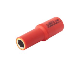 Douille 10mm L.72mm 3/8" isolée 1000V IEC 60900 en Crv - OE 0703 - CLAS Equipements