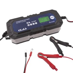 Chargeur de batterie 6A 6/12V pour VL/VUL - OE 8006 - CLAS Equipements