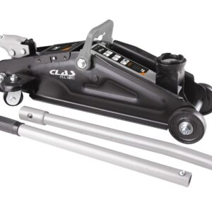 Cric rouleur hydraulique 2T H.135 à 340mm - OH 6302BL - CLAS Equipements