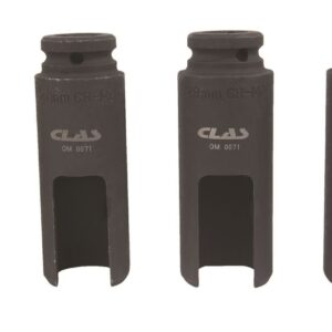 Coffret 4 douilles 1/2" 6 pans Cr-Mo démonte têtes injecteurs diesel - OM 0071 - CLAS Equipements