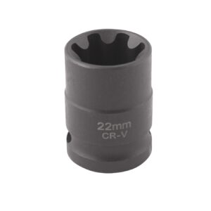 Douille 7 pans 22mm 1/2" CrV pour étrier de frein - OM 0181 - CLAS Equipements