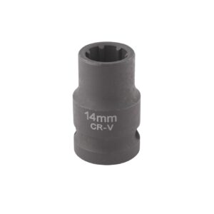 Douille 7 pans 14mm 1/2" CrV pour étrier de frein - OM 0191 - CLAS Equipements