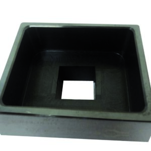 Douille rectangle pour moyeux Kassbohrer/Setra/DAF/Mercedes 56x71mm 1" - OM 0312 - CLAS Equipements