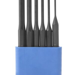 Jeu de 6 chasse-goupilles 3 à 10 mm CrV sur socle - OM 0801 - CLAS Equipements