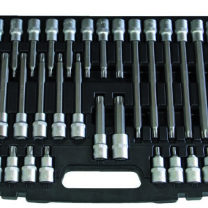 Coffret douilles embouts torx 1/2" (32 pcs) - OM 2333 - CLAS Equipements