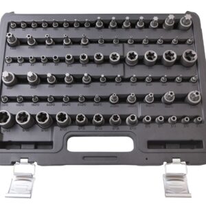 Coffret douilles et douilles embouts ts-torx-torx plus (77pcs) - OM 2338 - CLAS Equipements