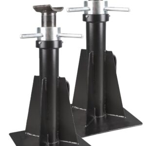 Paire de chandelles à vis 20T haute levée - OM 3023 - CLAS Equipements