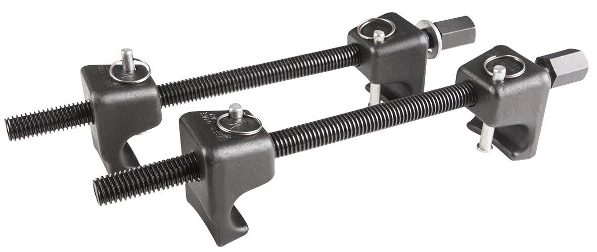 Paire compresseurs de ressorts avec goupilles de sécurité - OM 3630BL - CLAS Equipements