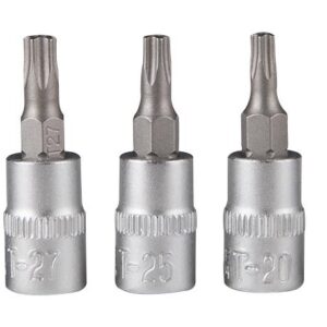 Jeu 7 douilles embouts ts 1/4" Ts10-ts15-ts20-ts25-ts27-ts30-ts40 - OM 7006 - CLAS Equipements