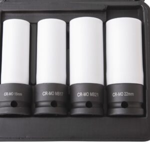 Douilles choc 1/2" pour jantes alu spécifiques (4pcs) - OM 7036 - CLAS Equipements