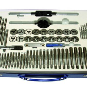Coffret 75pcs forets HSS, tarauds, filières et accessoires - OM 9223 - CLAS Equipements