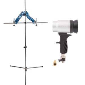 Support + 2 pistolets de séchage VENTURI 350L/min pneumatique (Spécial carrosserie) - OP 3510 - CLAS Equipements