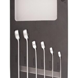 Insert 6 clés à tuyauter 8-19mm 6 pans Angle 13° CrV - OS 0070 - CLAS Equipements
